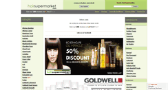 Desktop Screenshot of hairsupermarket.com